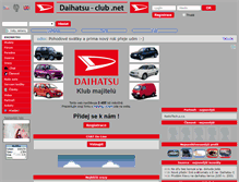 Tablet Screenshot of cs.daihatsu-club.net
